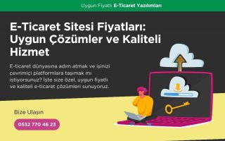 E-Ticaret Sitesi Fiyatları: Uygun Çözümler ve Kaliteli Hizmet