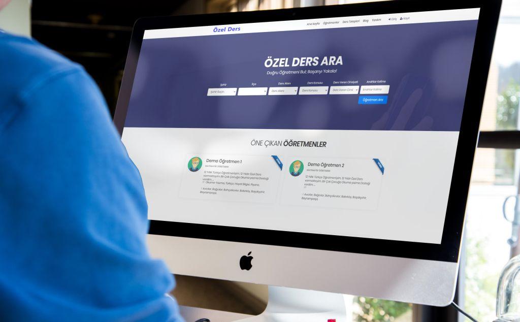 Online Özel Ders ve İlan Yazılımı