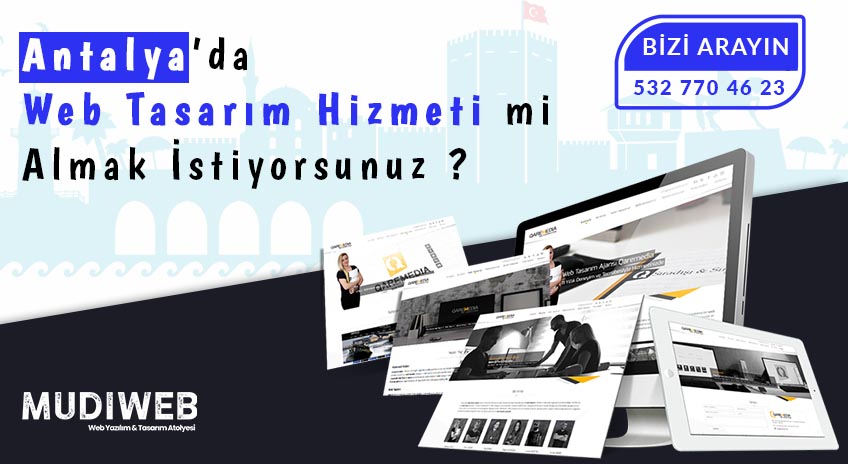 Antalya Web Tasarım uygun fiyatlar profesyonel çözümler