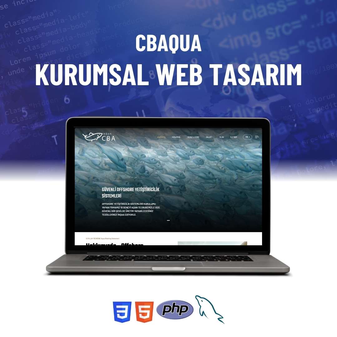 Cbaqua - Offshore Yetiştiricilik Sistemleri Web Tasarım Hizmeti