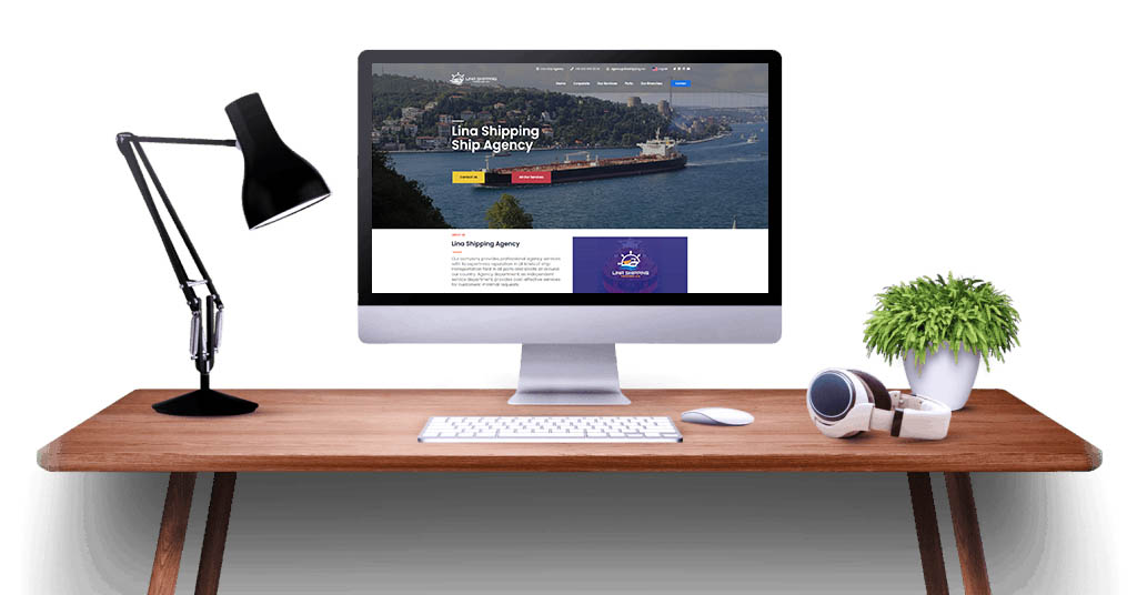 Lina Shipping Agency Web Tasarım Hizmeti