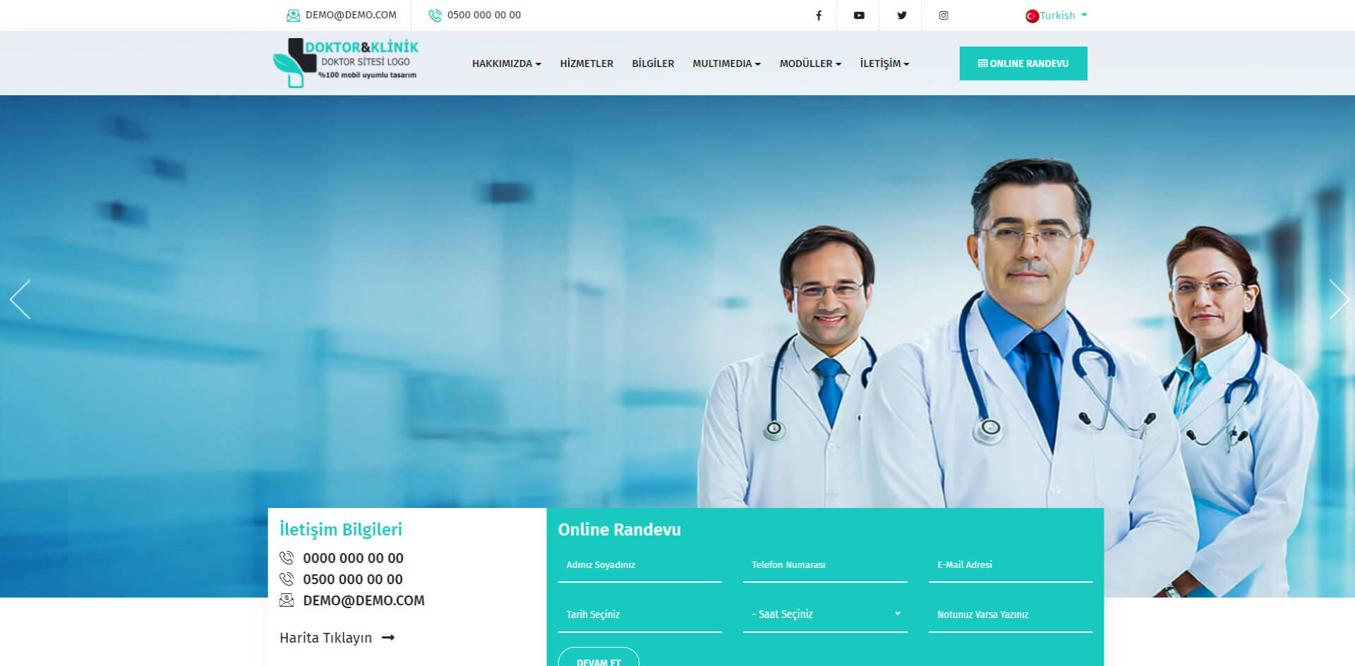 doktor web sitesi seo uyumlu