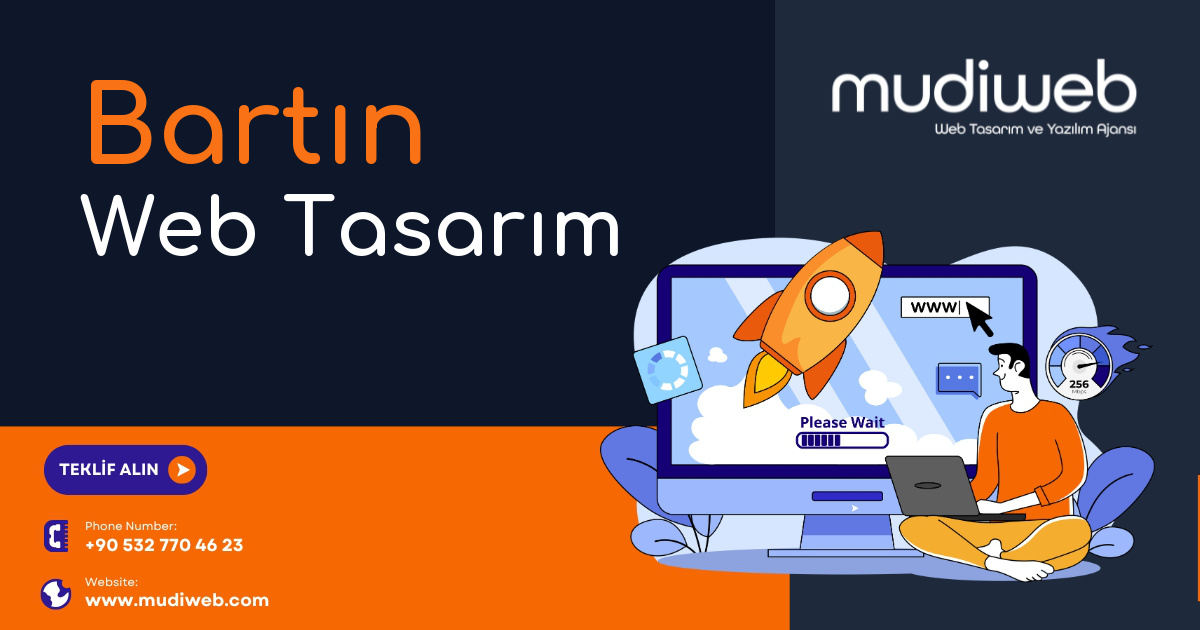 Bartın Web Tasarımcı - Bartın Web Tasarım Fiyatları - Website Tasarım Ücreti Mudiweb