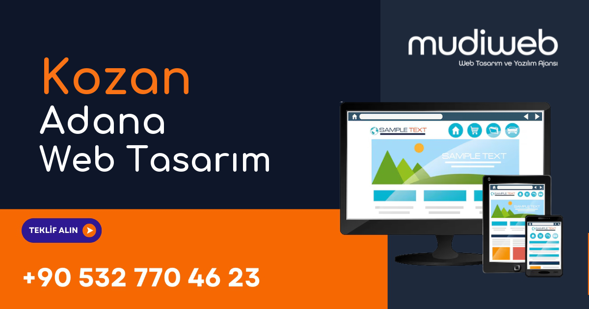 Kozan Adana Web Tasarımcı