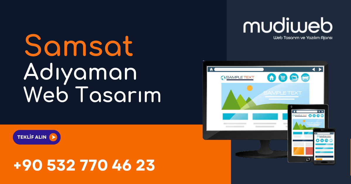 Samsat Adıyaman Web Tasarımcı