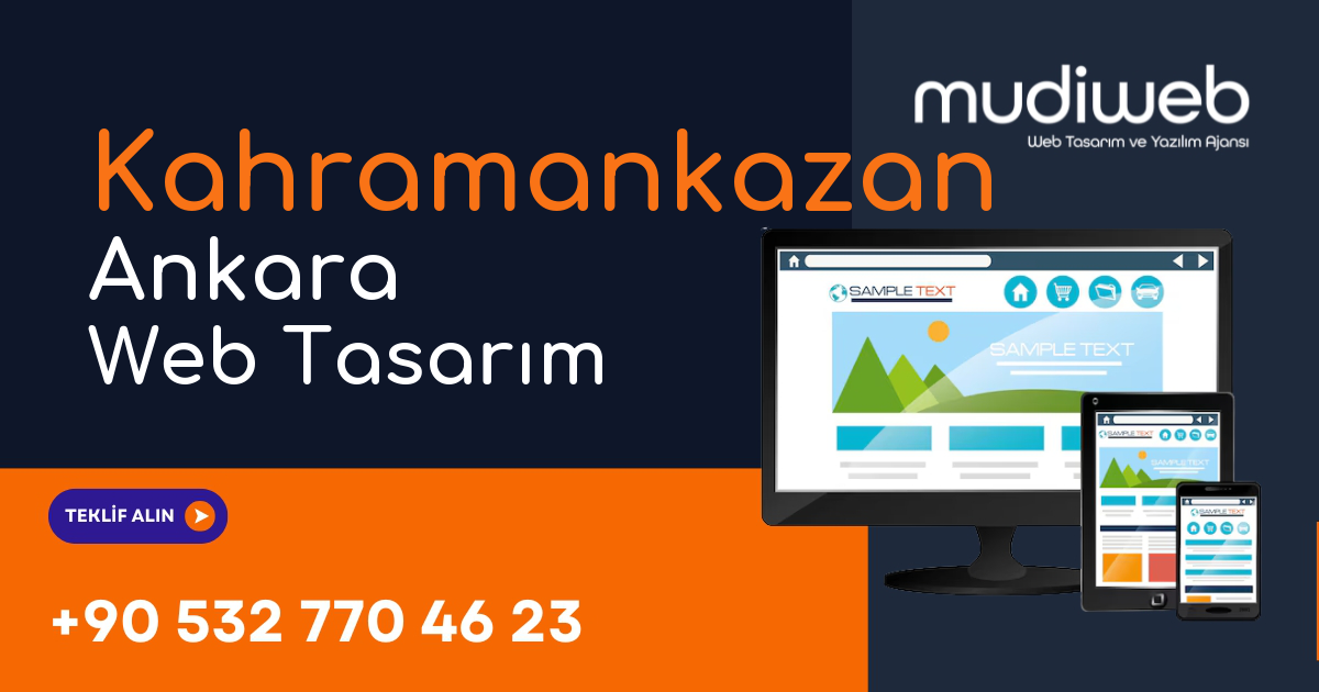 Kahramankazan Ankara Web Tasarımcı