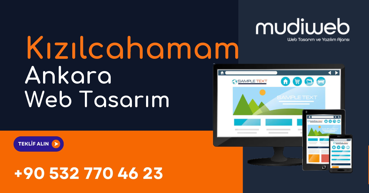 Kızılcahamam Ankara Web Tasarımcı