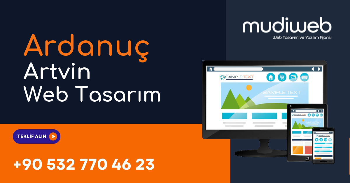 Ardanuç Artvin Web Tasarımcı