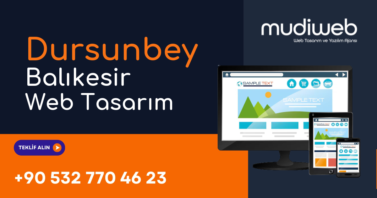 Dursunbey Balıkesir Web Tasarımcı