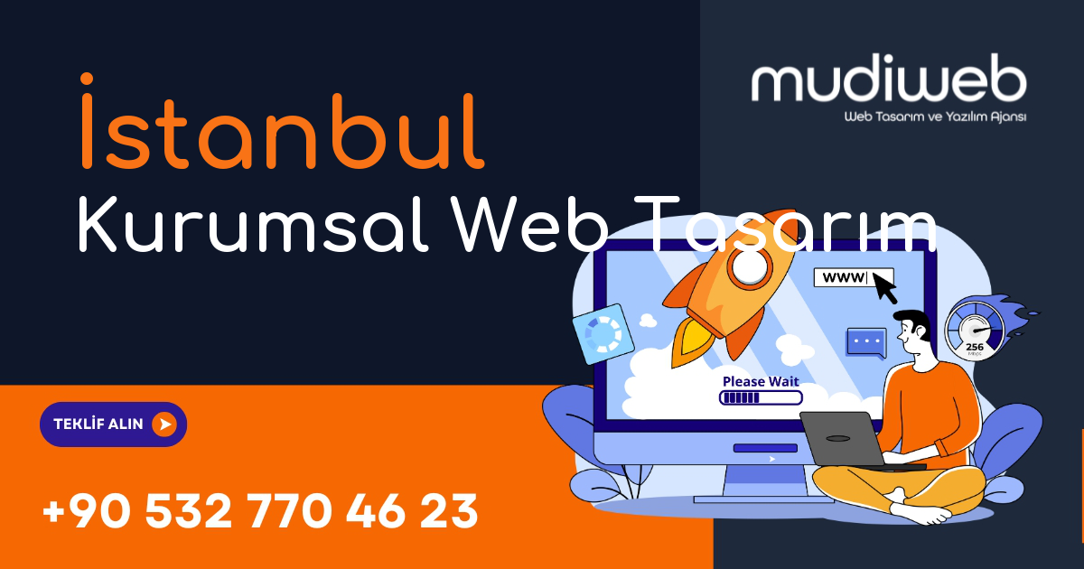 İstanbul Kurumsal Web Tasarım - İstanbul Kurumsal Web Tasarım Fiyatları - Profesyonel Kurumsal Web Sitesi Mudiweb
