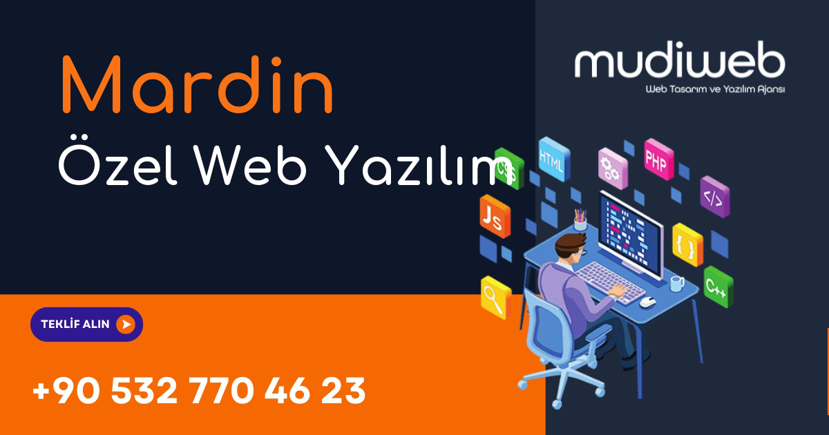 Mardin Özel Web Yazılım - Mardin Özel Yazılım Geliştirme - Profesyonel Yazılım Çözümleri Mudiweb